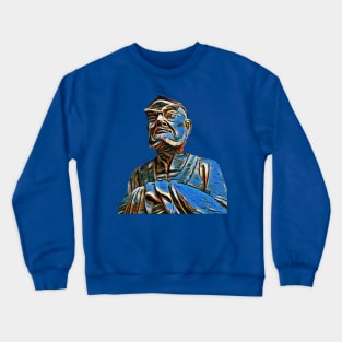 Abstract Monk Crewneck Sweatshirt